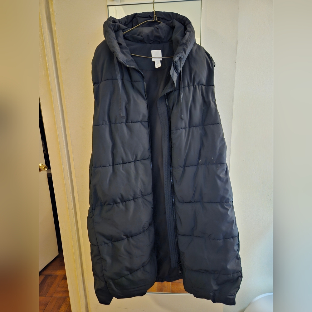 Long hooded Vest